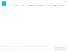 Tablet Screenshot of dev-partner.biz